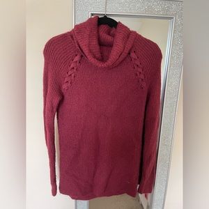Burgundy Hollister sweater. Size XS